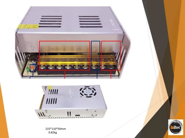 Fuente Metalica Switchingh 12V-30A - Power Saenz