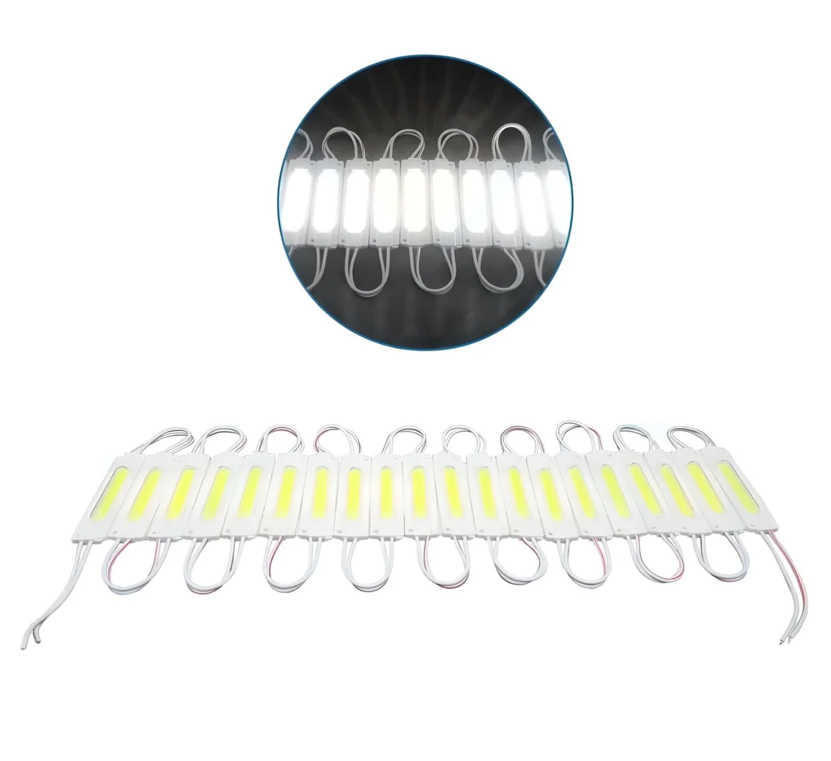 Modulo Led COB 6015 x 100 Unidades 24V