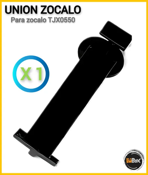 Unión Zócalo Piso Tira Led Aluminio Tjx0550