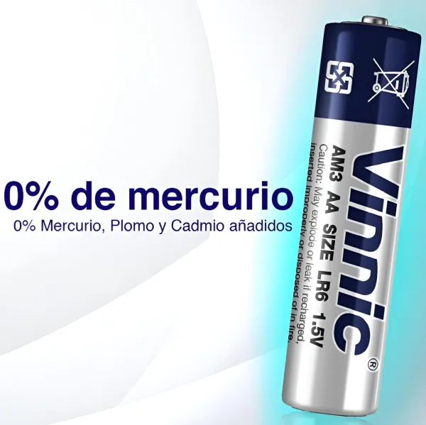 PIla Vinnic Alcalina Doble AA