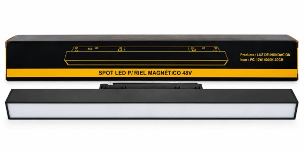 Aplique Led Tipo inundacion Para Sistema Magnético 48v Mt-20