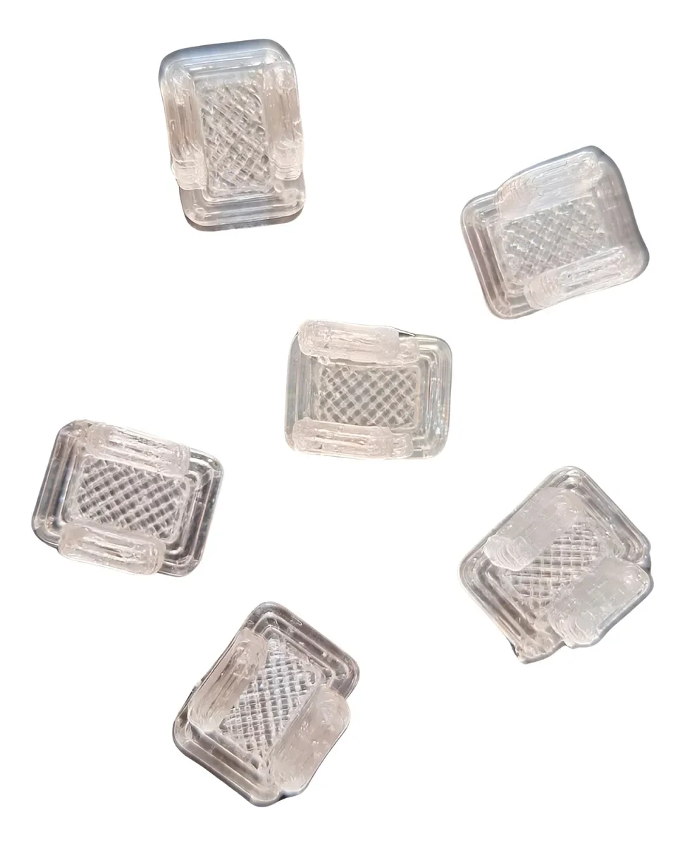 Mini Clip PVC 3D P/neon 5*11Mm