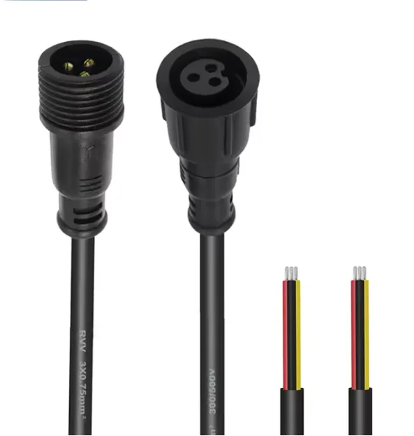 Juego Conector waterproof PIXEL 3 pin