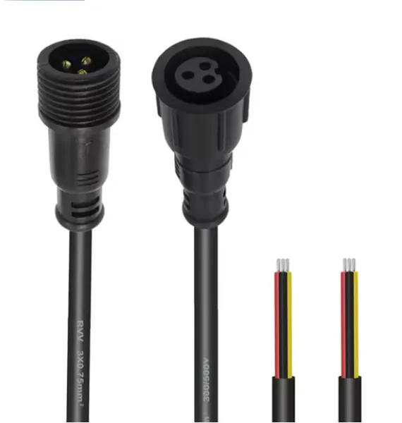 Juego Conector waterproof PIXEL 3 pin