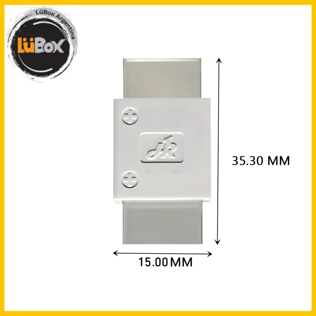 Conector Union Neon Cob 10*6mm 220v