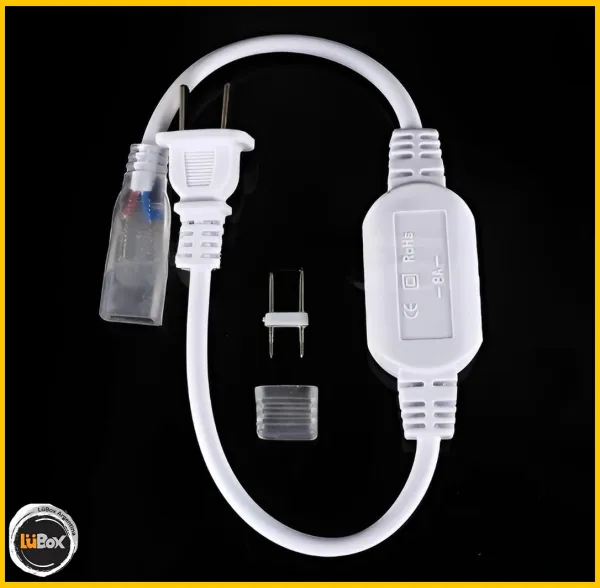 Kit Enchufe 7*14mm 220V + Tapa M-Led
