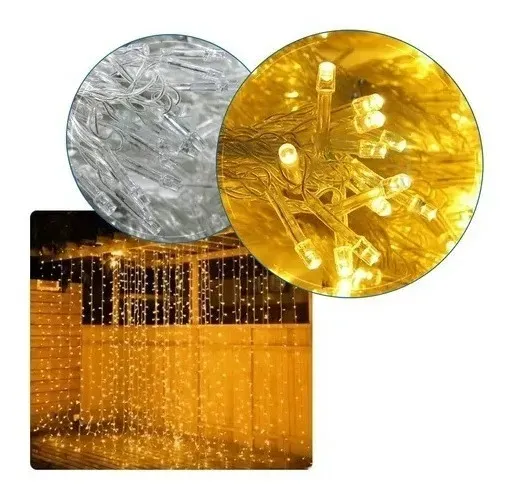 Cortina De Luces Led de 300 luces 3x3
