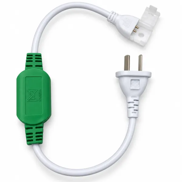 Enchufe Rectificador Neón Led Bilateral 7*14mm c/Hebilla 220V 15A
