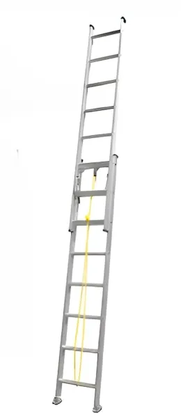Escalera Aluminio Extensible Escalones 8+8 Reforzada 150kg - Jadever