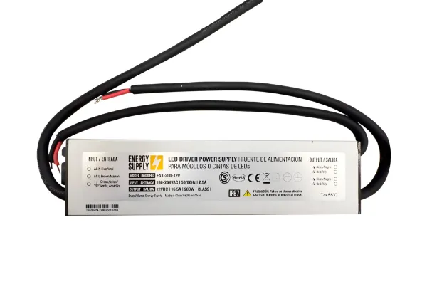 Fuente EXTERIOR Switchingh 12V-16,5A - Energy Supply