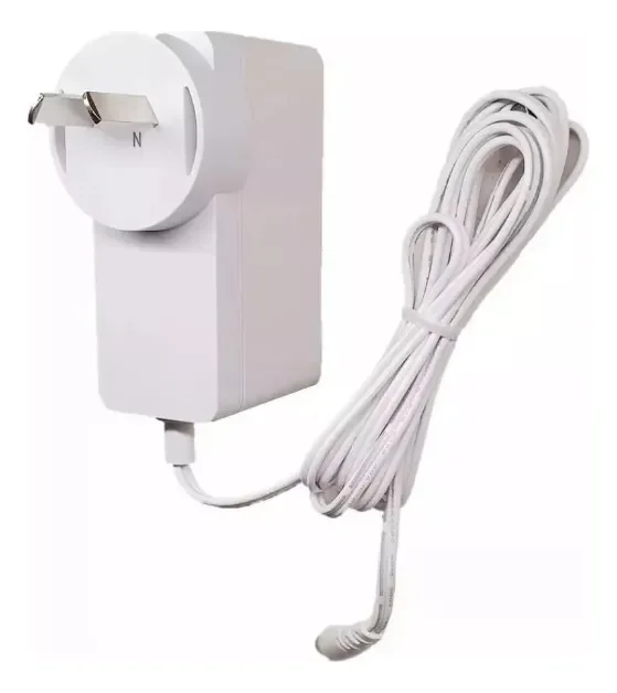 Fuente plástica pared 12V-2,5A - Tipo Modem