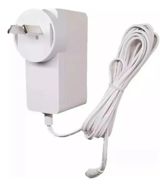 Fuente plástica pared 12V-2,5A - Tipo Modem