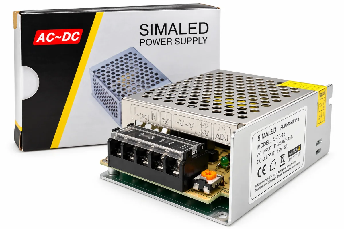 Fuente Metalica Switchingh 12V-2A - Simaled