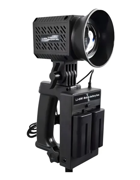 Iluminador De Mano Led Foto Rgb Bateria Luz Blanco/rgb