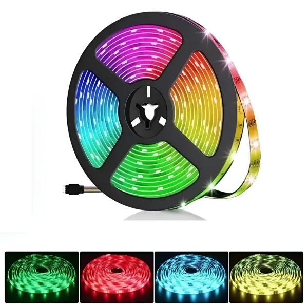 Tira Led RGB 5050 - 60 L/M Interior - 5Mt - 12V - Strong