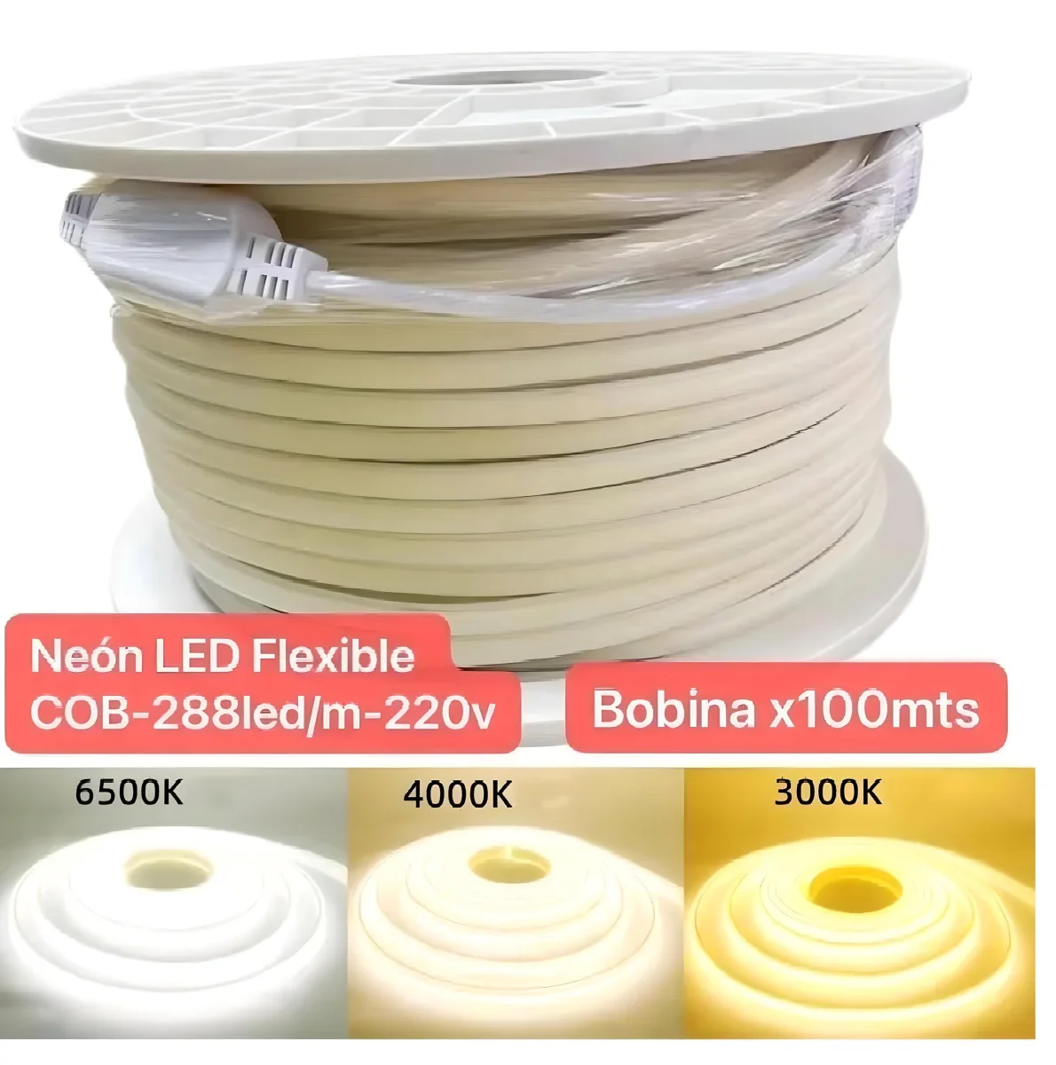 Manguera 10*6Mm COB x Mt 220V- Alic