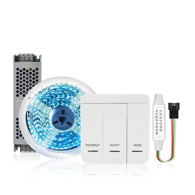 Kit Tira led SECUENCIAL SMD + Fuente 10 mts - 24V - M-Led