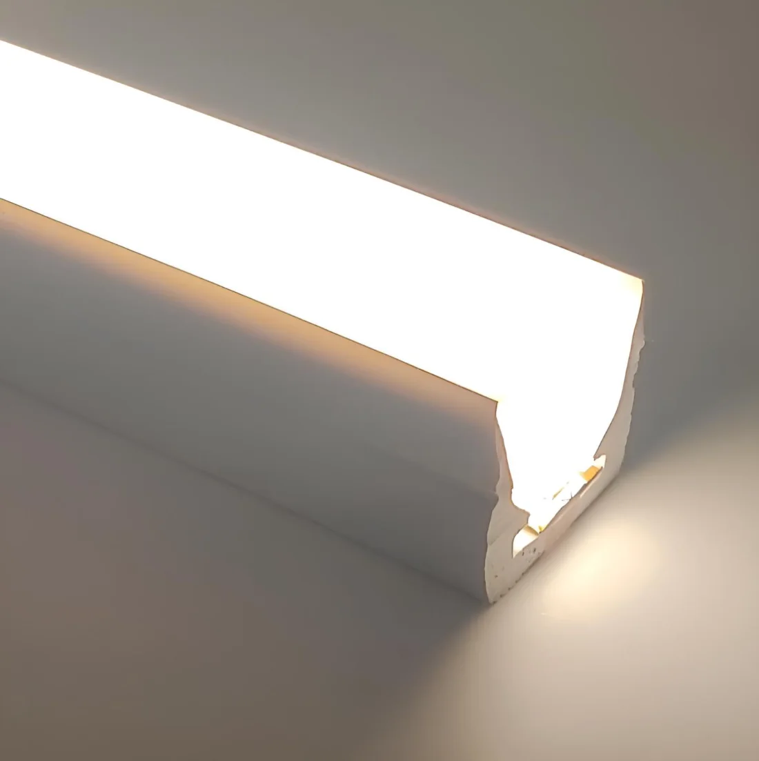 Silicona Neon Luz Frontal 20*20 x Mt- "Sin Led" - M-Led