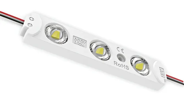 100 Módulos LED 3 SMD 2835 12V IP65 Para Cartelería - Premium