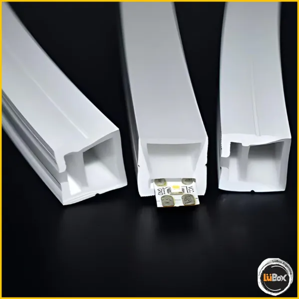 Silicona Neon Luz Lateral 11*11 x Mt- M-Led
