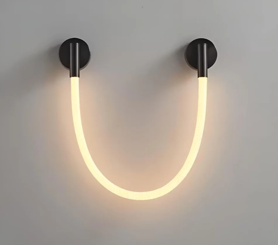SOGA LED NEON 80CM FLEXIBLE 220 PARA PARED BLANCO CALIDO