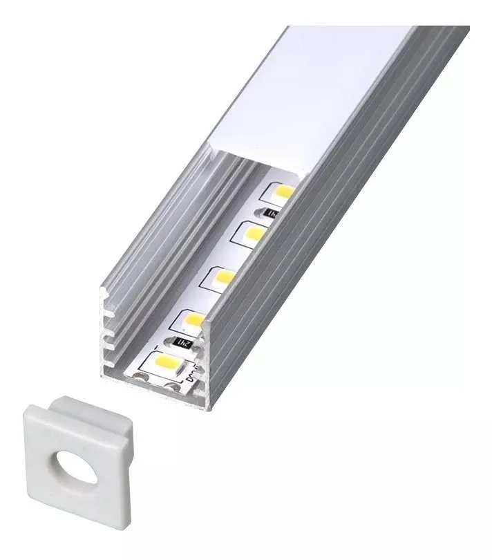 Perfil 100cm Aluminio APLICAR 14*8,5 Mm
