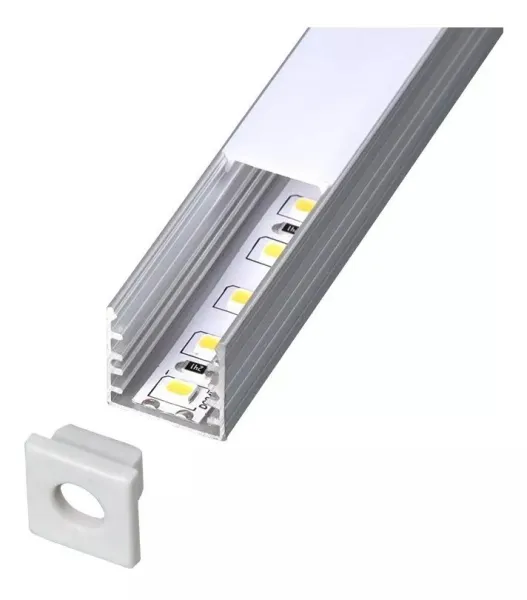 Perfil 100cm Aluminio APLICAR 14*8,5 Mm