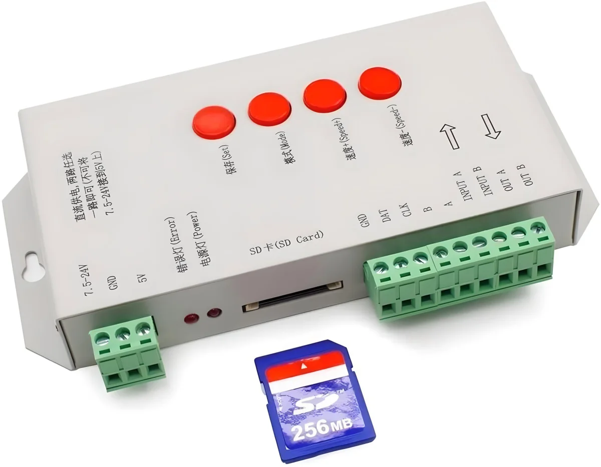 Controlador T1000 Pixel RGB - M-Led/ Alic