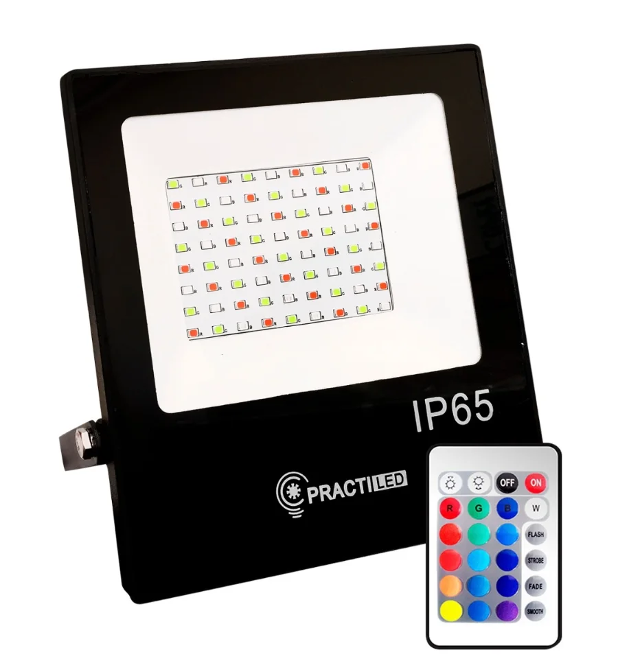 Reflector Led RGB 30w - Practiled