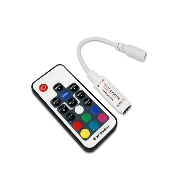 Controlador RGB 5A Control Remoto 17 Keys - NDL