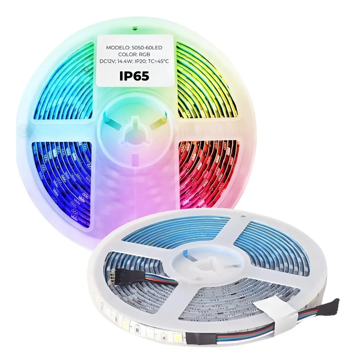Tira Led RGB 5050 - 60 L/M EXTERIOR - 5Mt - 12V - Practiled
