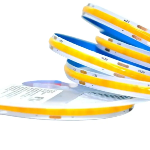 Tira led COB 320 Led/M 12V - 5Mts - 8mm - Alic