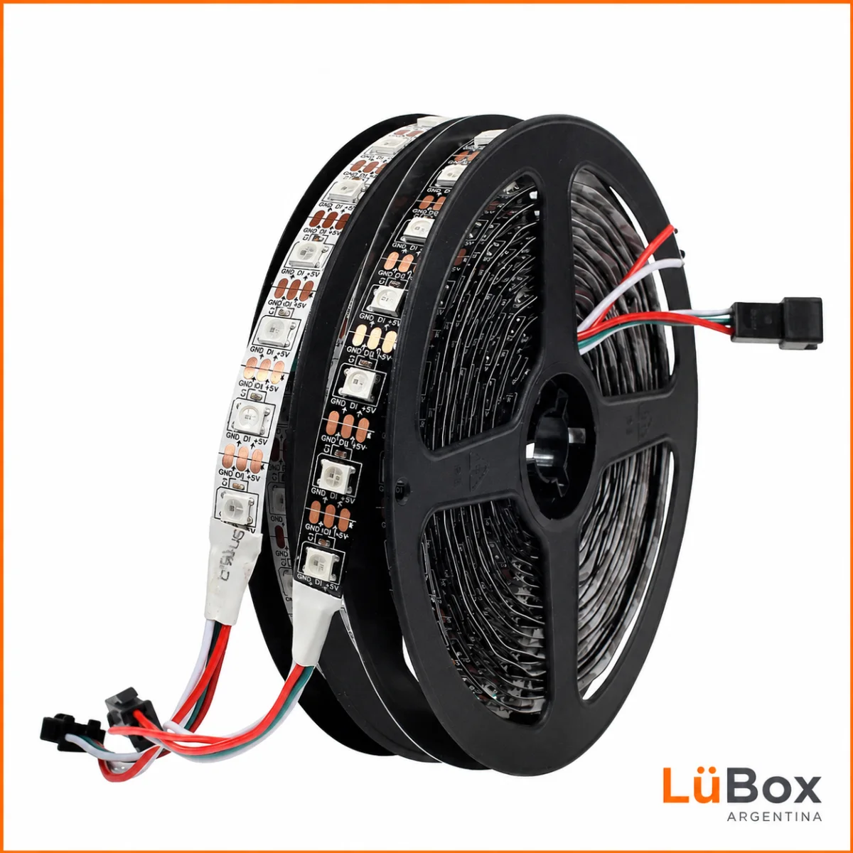 Tira Led PIXEL- 2812 - 60 L/M Interior - 5Mt - 5V - Lubox
