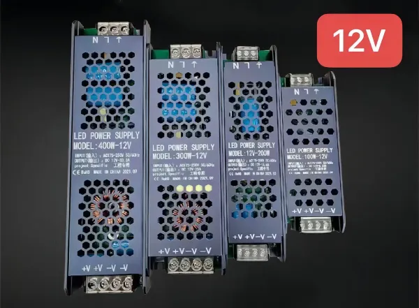 Fuente Switchingh ULTRAFINA - 12V - 25A - Simaled