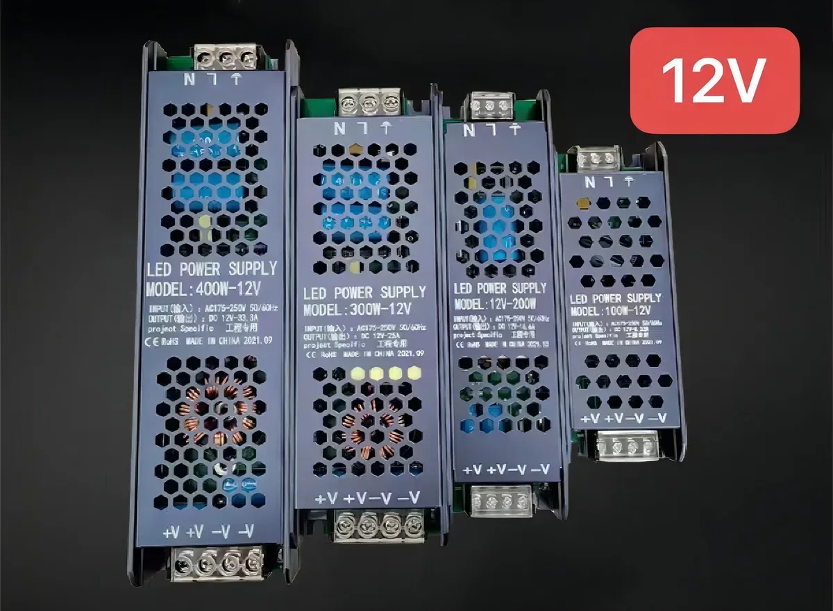 Fuente Switchingh ULTRAFINA - 12V - 5A - Simaled