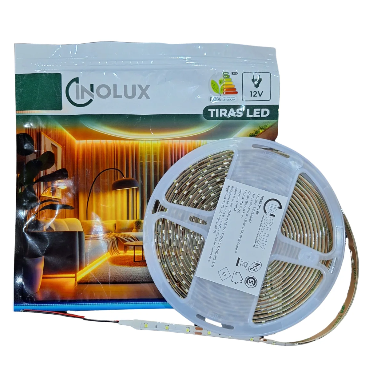 Tira Led SMD 4040 - 60 L/M Interior - 5Mt - 12V - Inolux
