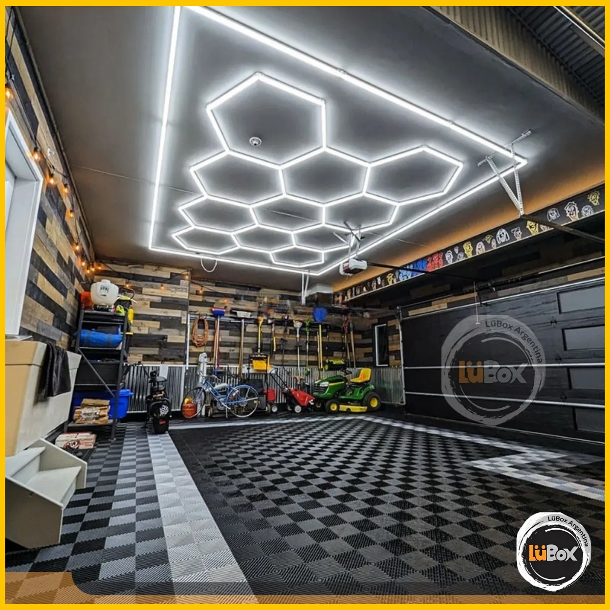 Hexagonal 220v Diseño ZT1088 - 3025mm*4780mm - M-Led